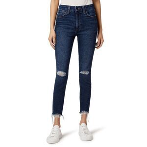 JOE'S Jeans Honey Women's Hi Rise Curvy Skinny Crop Distressed in Boketto 30 NWT